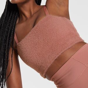 Gymshark x Whitney Simmons eyelash knit bandeau
XS dusty rose